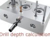 Drill depth calculation for Machining