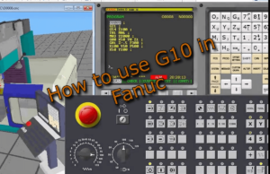 How to store work offset value in NC program – G10 – programmable data Input
