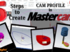 Cam profiles creation in Mastercam