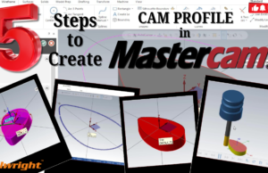 Cam profiles creation in Mastercam