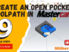 Creating an Open Pocket toolpath in Mastercam