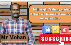 Mastercam feedback – Mr. Mohan Mastercam training student img