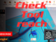 Checking the tool reach in Mastercam