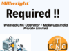 Wanted CNC Operator – Makwuds India Private Limited