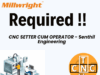 CNC SETTER CUM OPERATOR – Senthil Engineering