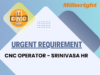 CNC OPERATOR – SRINIVASA HR