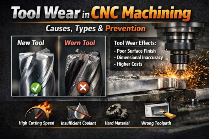Tool Wear in CNC Machines: Causes, Types, and Prevention