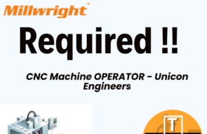 CNC Machine OPERATOR – Unicon Engineers