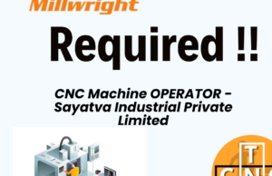 CNC Machine OPERATOR – Sayatva Industrial Private Limited