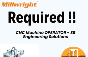 CNC Machine OPERATOR – SR Engineering Solutions