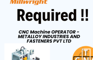 CNC Machine OPERATOR – METALLOY INDUSTRIES AND FASTENERS PVT LTD