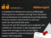 Mastercam Training in Chennai | Advanced CNC Programming Success – Millwright