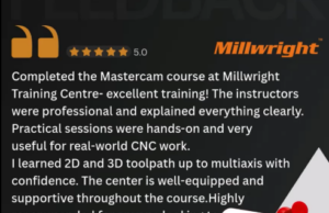 Mastercam Training in Chennai | Advanced CNC Programming Success – Millwright