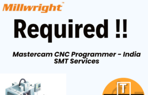 Mastercam CNC Programmer – India SMT Services