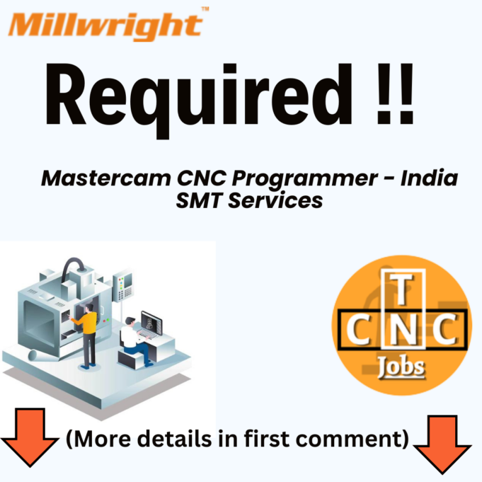 Mastercam CNC Programmer – India SMT Services