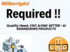 Quality Head, CNC &VMC SETTER -AI ENGINEERING PRODUCTS