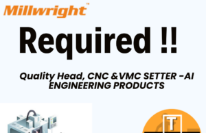 Quality Head, CNC &VMC SETTER -AI ENGINEERING PRODUCTS