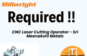 CNC Laser Cutting Operator – Sri Meenakshi Metals