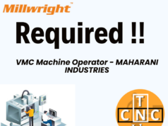 VMC Machine Operator – MAHARANI INDUSTRIES