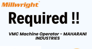 VMC Machine Operator – MAHARANI INDUSTRIES