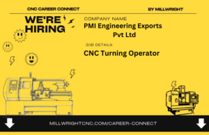 CNC Turning Operator – PMI Engineering Exports Pvt Ltd