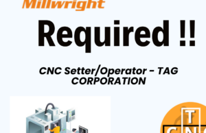 CNC Setter/Operator – TAG CORPORATION