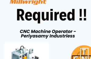 CNC Machine Operator – Periyasamy Industriess