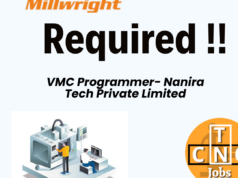 VMC Programmer- Nanira Tech Private Limited