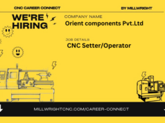 CNC Setter/Operator – Orient components Pvt.Ltd