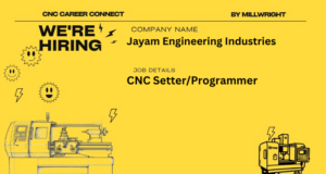 CNC Setter/Programmer – Jayam Engineering Industries