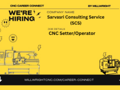 CNC Setter/Operator – Sarvasri Consulting Service (SCS)