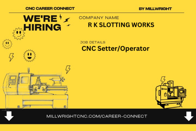 CNC Setter/Operator – R K SLOTTING WORKS