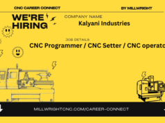 CNC Programmer/Setter/Operator – Kalyani Industries