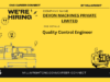 Quality Control Engineer – DEVON MACHINES PRIVATE LIMITED
