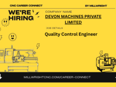 Quality Control Engineer – DEVON MACHINES PRIVATE LIMITED