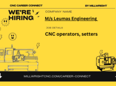CNC operators, setters – M/s LEUMAS Engineering