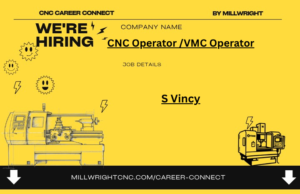 CNC /VMC Operator – S Vincy