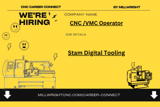 Cnc Machine Operator – Stam Digital Tooling